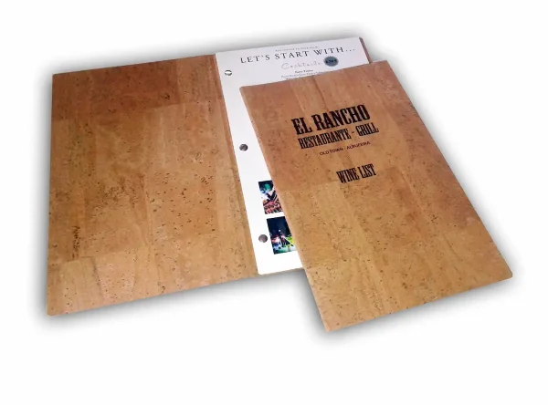 LE21C Ementa Flexivel em Cortiça Ementa Flexível em Cortiça