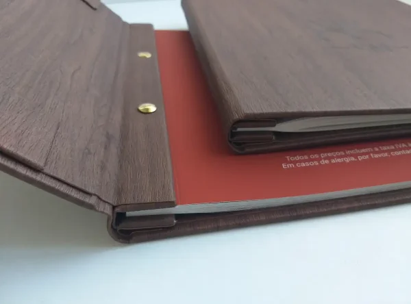 LEN18M Ementa Sintetica Matte madeira castanha escuro Ementa Sintética Mate madeira castanho escuro