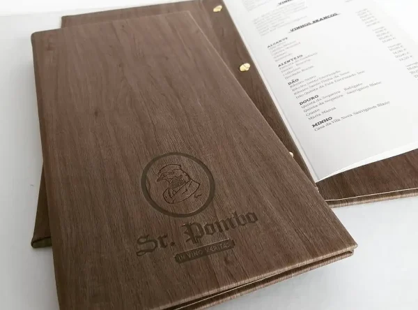 LEN18M Ementa Sintetica Matte madeira castanho claro Ementa Sintética Mate madeira castanho claro