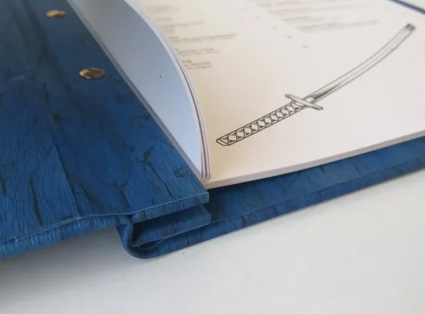 LEN18M Ementa Sintetica Matte textura malhada Azul Ementa Sintética Mate textura malhada azul