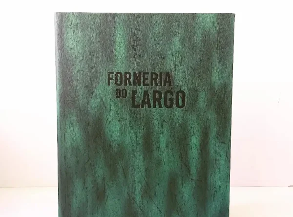 LEN18M Ementa Sintetica Matte textura malhada verde Ementa Sintética Mate textura malhada verde